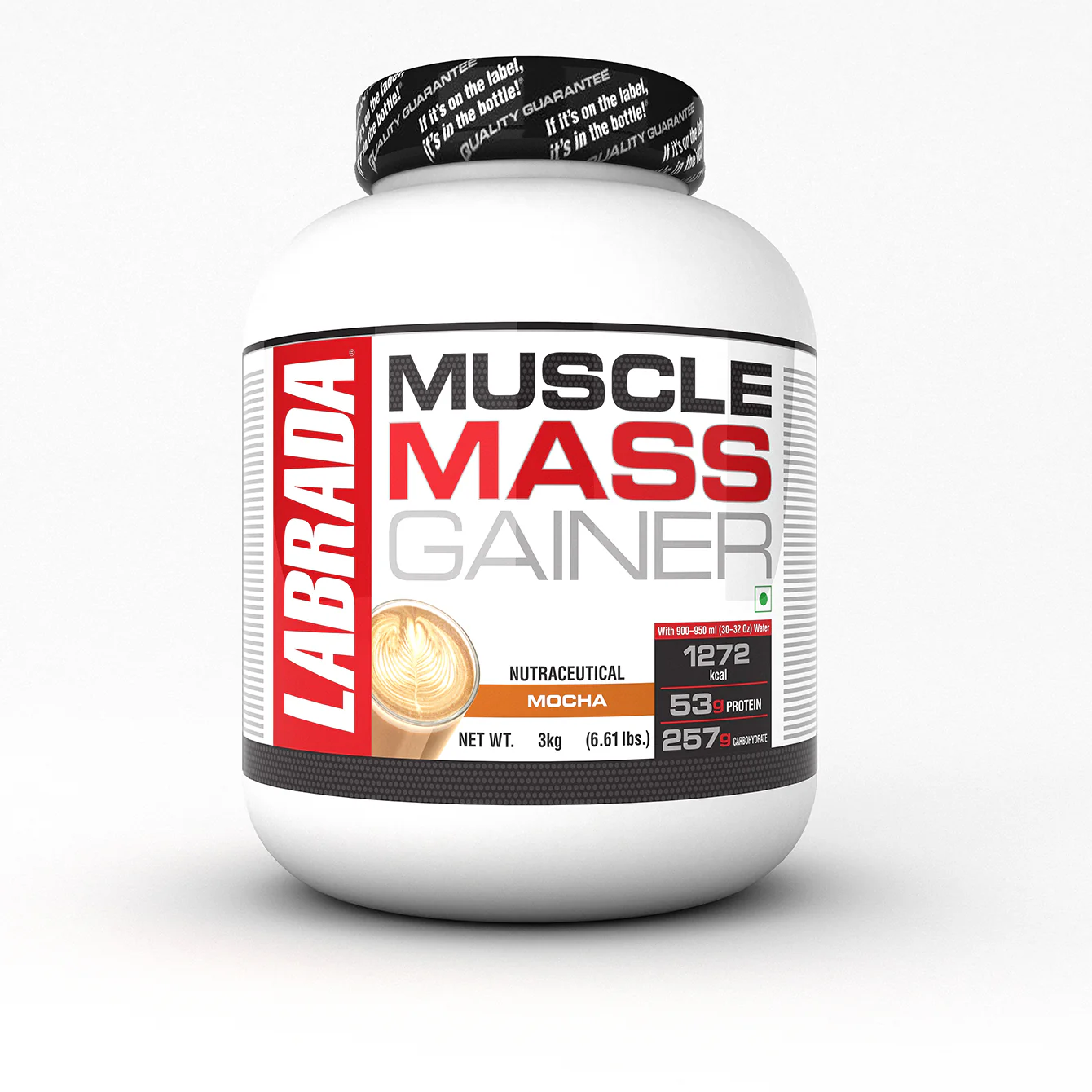 labrada muscle mass gainer mocha 3kg