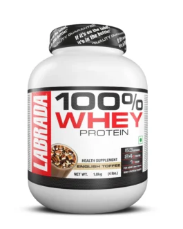 labrada 100% whey protein English Toffee 1.8kg