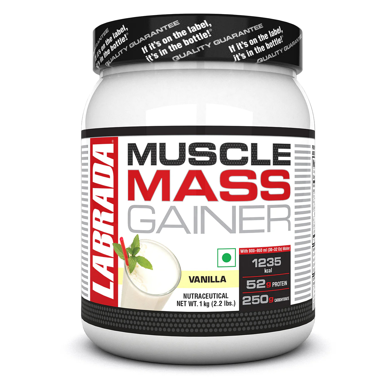 labrada muscle mass gainer Vanilla 1kg auto draft