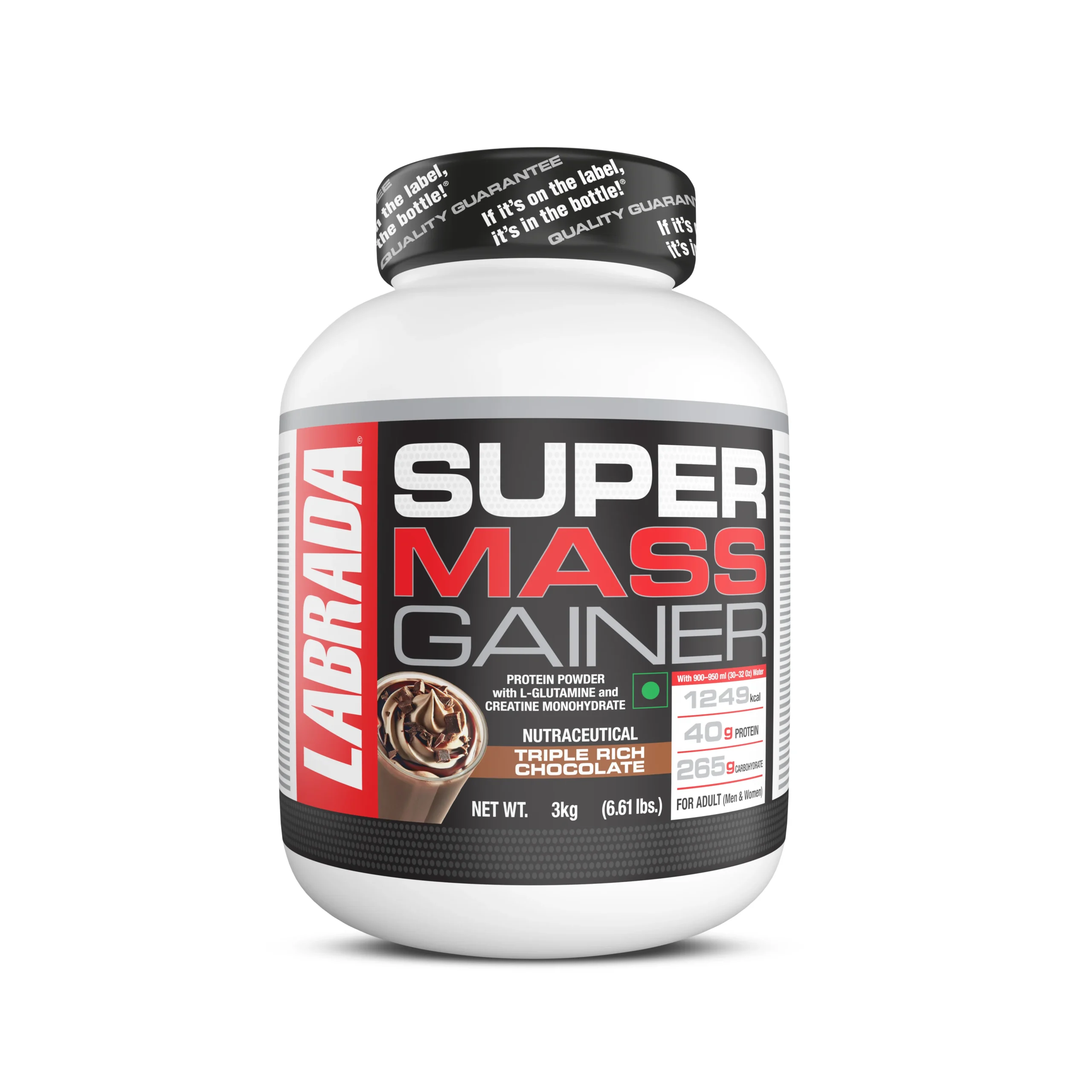 labrada super mass gainer triple rich chocolate 3kg labrada super mass gainer triple rich chocolate 3kg