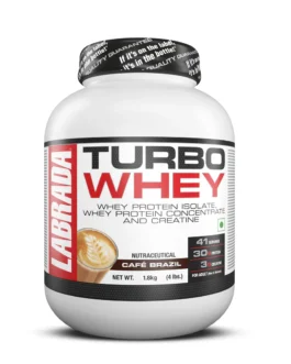 labrada turbo whey – isolate, concentrate, and creatine Café Brazil 1.8 kg