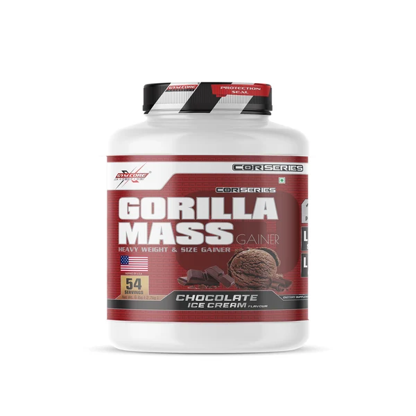 gym core nutrition gorilla mass gainer 6lb