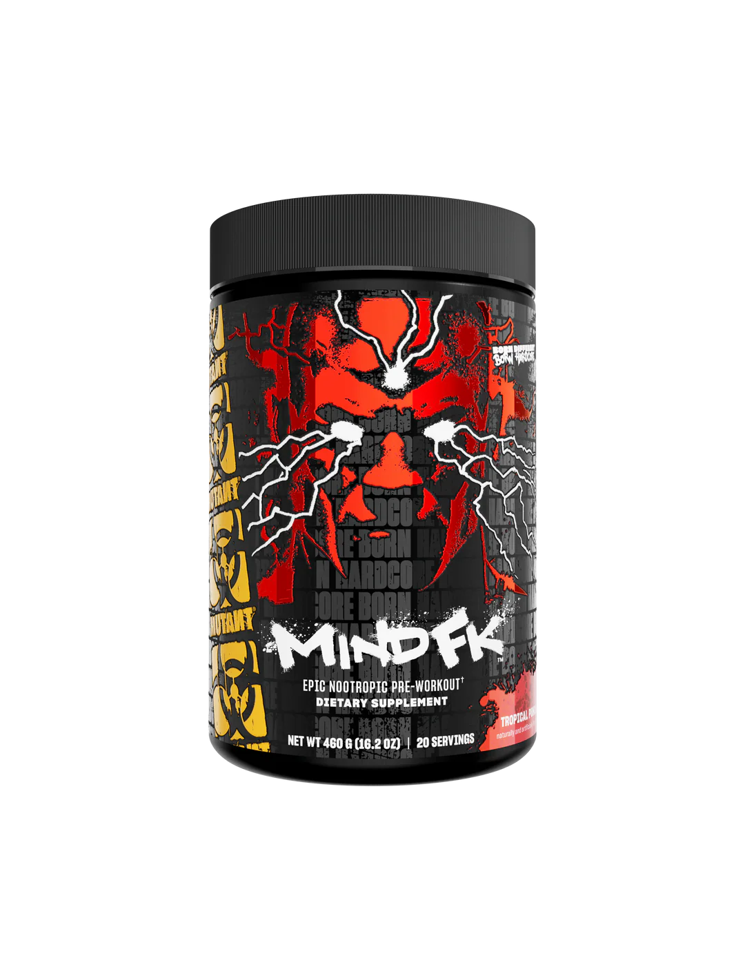 MUTANT MIND Fk The Epic Nootropic Pre Workout Tropical Punch 460g mutant mind fk the epic nootropic pre workout tropical punch 460g