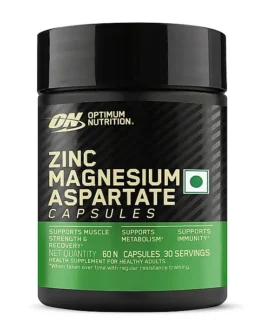 Optimum Nutrition Zinc Magnesium Aspartate (ZMA) – 60 Capsules