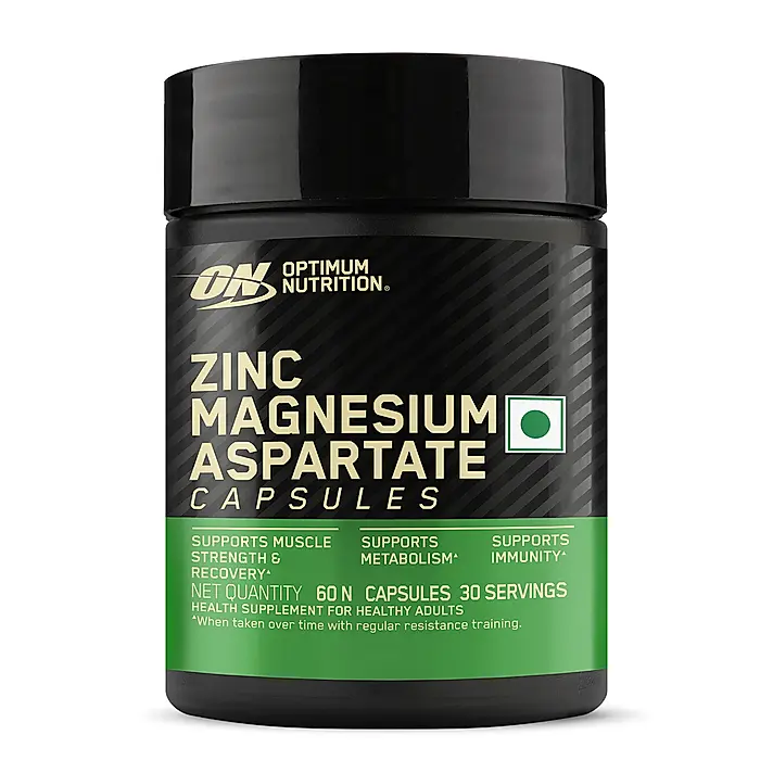 Optimum Nutrition Zinc Magnesium Aspartate (ZMA) - 60 Capsules optimum nutrition zinc magnesium aspartate (zma) 60 capsules