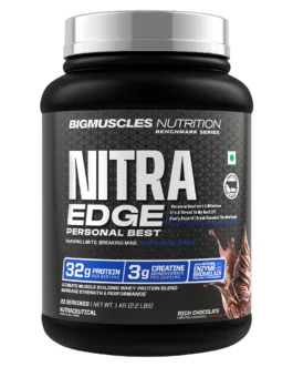 BigMuscles Nitra Edge | Clean Protein Rich Chocolate 2kg