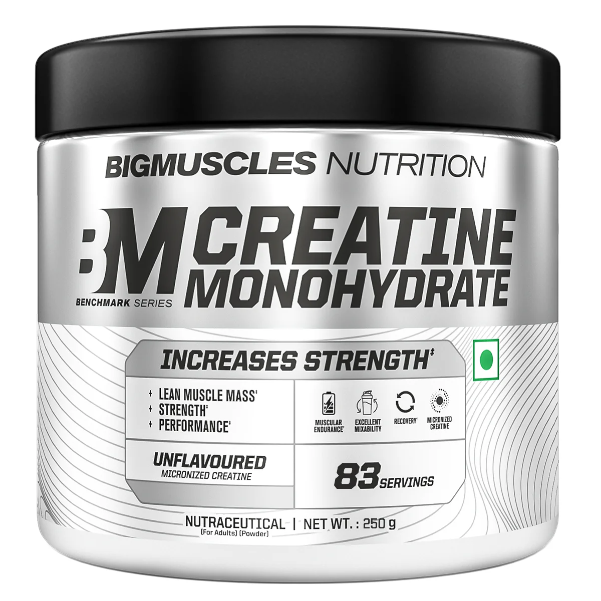 bigmuscles benchmark creatine monohydrate 83 servings