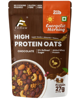 Fitflow High Protein Oats Chocolate | 27g Protein