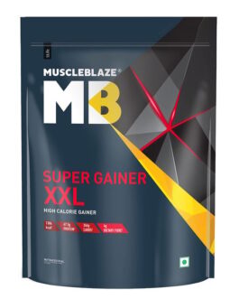 MuscleBlaze Super Gainer XXL Weight Gainer Chocolate • 2 kg