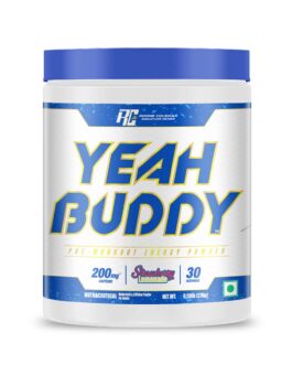 Ronnie Coleman Yeah Buddy Pre-Workout Powder 270 g (0.59 lb) • Strawberry Lemonade