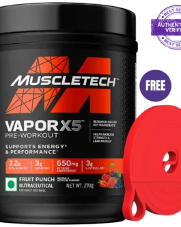 Muscletech™ VaporX5 Pre-Workout Supplements fruit punch blast 30 servings