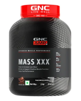 GNC AMP Amplified Mass XXX Advanced Lean Muscle Mass Gains |2 KG | Chocolate