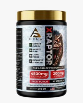 Fitflow X-Raptor Pre Workout – Fruit Punch