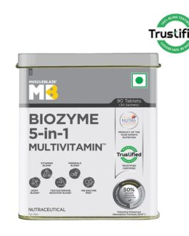 MuscleBlaze Biozyme 5 in 1 Multivitamin Unflavoured • 90 tablet(s)