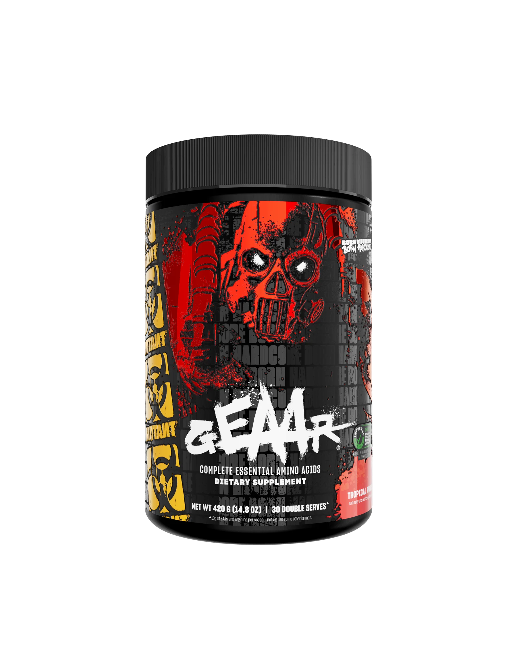 MUTANT GEAAR Complete Essential Amino Acids Tropical Fruit Punch mutant geaar complete essential amino acids tropical fruit punch