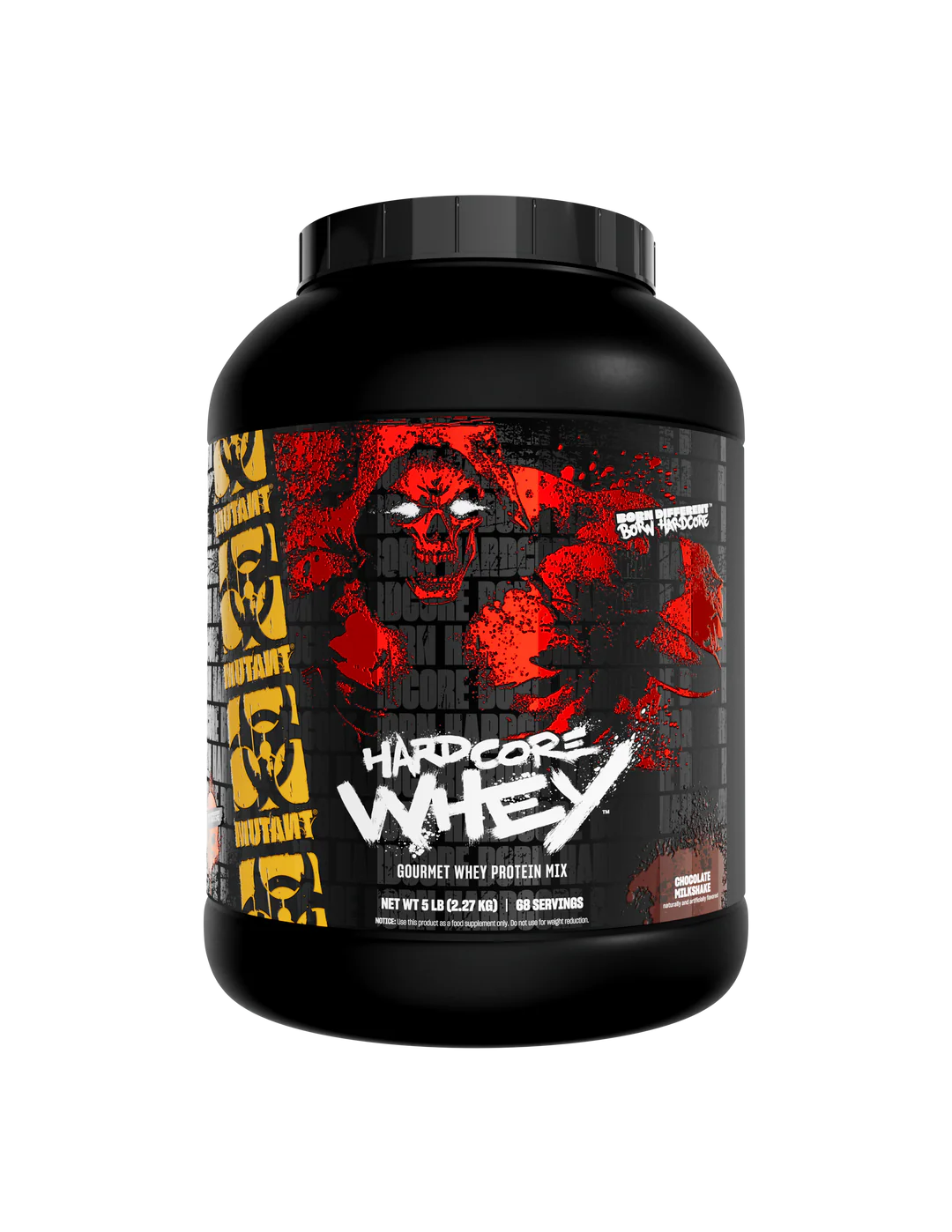 mutant hardcore whey gourmet whey protein mix chocolate milkshake 5lb