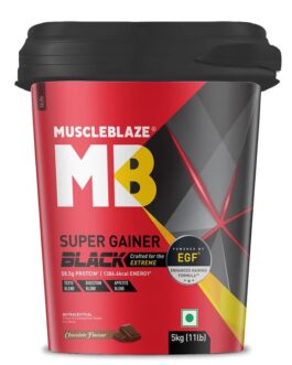 MuscleBlaze Super Gainer Black Chocolate • 5 kg