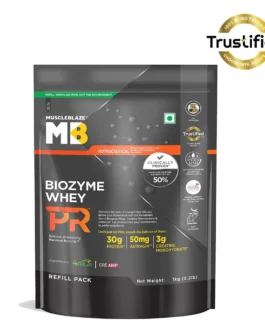 MuscleBlaze Biozyme Whey PR Chocolate Fudge • 1 kg