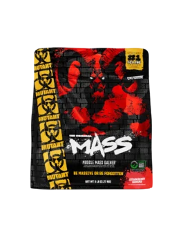 MUTANT MASS MUSCLE MASS GAINER Strawberry Banana 5LB