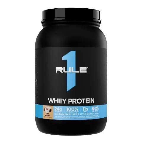 Rule One 100% Whey Protein, 920 g (2.02 lb), Cafe Mocha auto draft