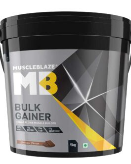 MuscleBlaze Bulk Gainer Mass Gainer with Creatine Chocolate • 5 kg