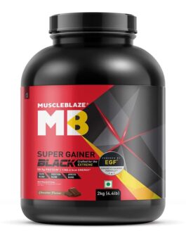 MuscleBlaze Super Gainer Black Chocolate • 2 kg