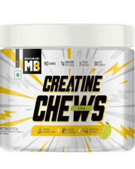 MuscleBlaze Creatine Chews Lime • 90 chewable tablet(s)