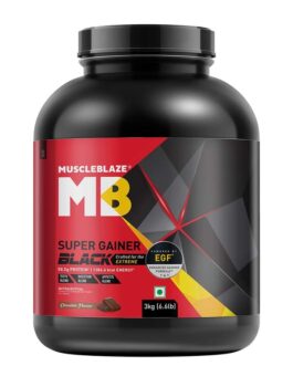 MuscleBlaze Super Gainer Black Chocolate • 3 kg