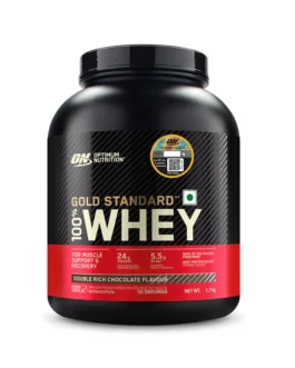 Optimum Nutrition Gold Standard 100% Whey Protein Powder | Double Rich Chocolate | 1.7 kg