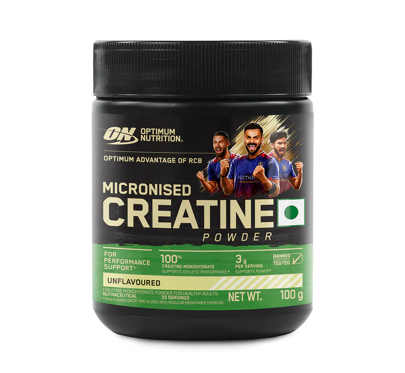 optimum nutrition micronized creatine powder | unflavoured|100 g