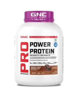 GNC Pro Performance Power Protein 6-in-1 Stack for Increased Strength, Recovery & Muscle Mass Double Rich Chocolate | 4 lbs