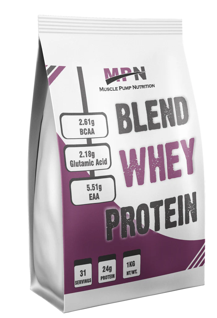 mpn blend whey pouch chocolate 1kg