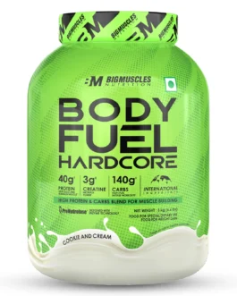 BigMuscles Body Fuel Hardcore  COOKIE & CREAM 3kg
