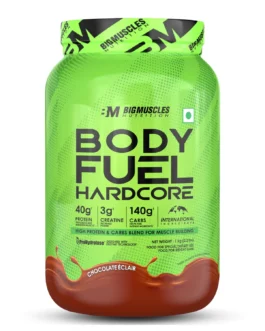 BigMuscles Body Fuel Hardcore CHOCOLATE ECLAIR 1kg