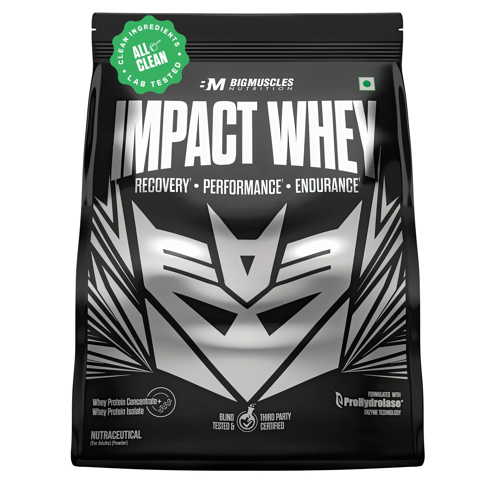 BigMuscles Impact Whey | Clean Recovery | Better Absorption | Everyday Performance Belgium chocolate1kg bigmuscles impact whey | clean recovery | better absorption | everyday performance belgium chocolate1kg