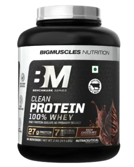 BigMuscles Clean Protein | 100% WHEY  Rich Chocolate 1kg