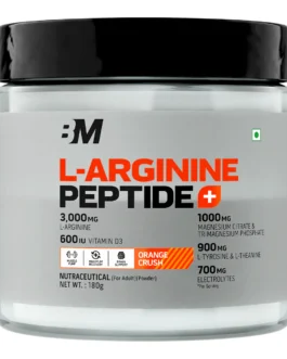BigMuscles L-ARGININE + PEPTIDES Orange Crush180g