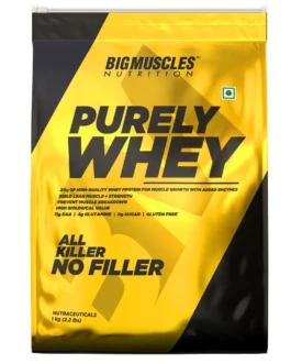 BigMuscles Purely Whey Double Rich Chocolate 1kg