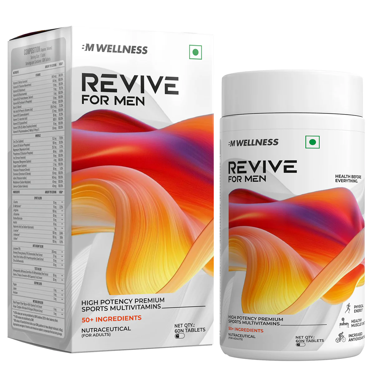 bigmuscles revive multivitamin 60 tablets