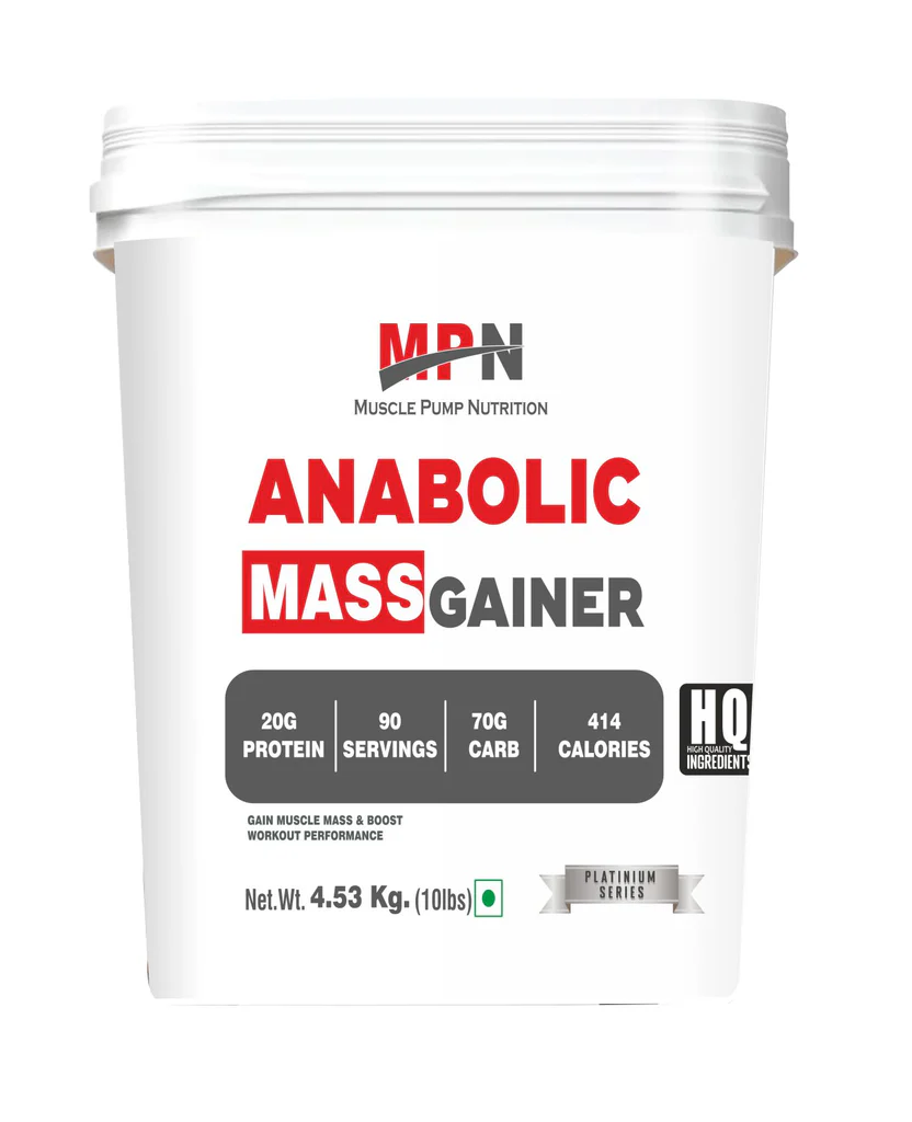 platinium series anabolic mass gainer 10lbs mango