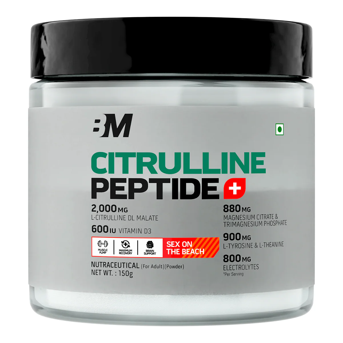 bigmuscles citrulline + peptides sex on the beach 150g