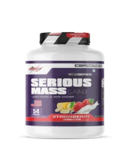 GYM CORE NUTRITION Serious Mass Gainer strawberry banana 6lb