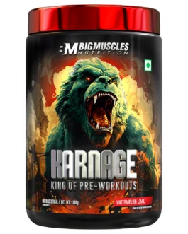 BigMuscles Karnage Pre Workout Watermelon 60 servings