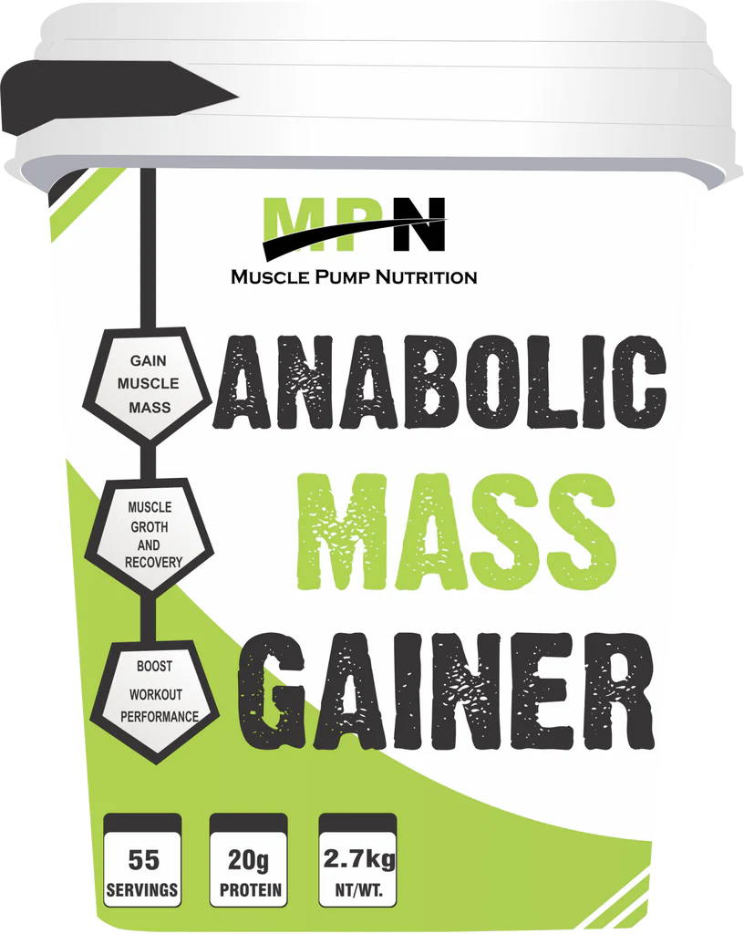 mpn anabolic mass gainer 6lbs
