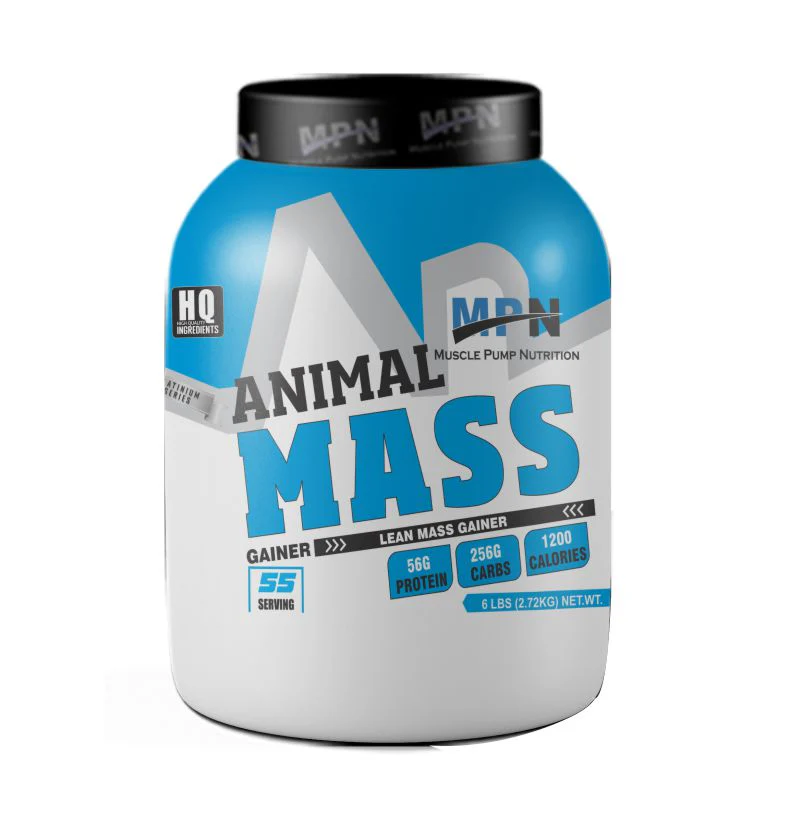 mpn platinium series animal mass gainer 6lbs