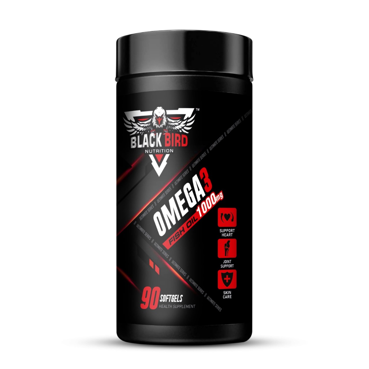 black bird omega 3 fish oil 90 softgels