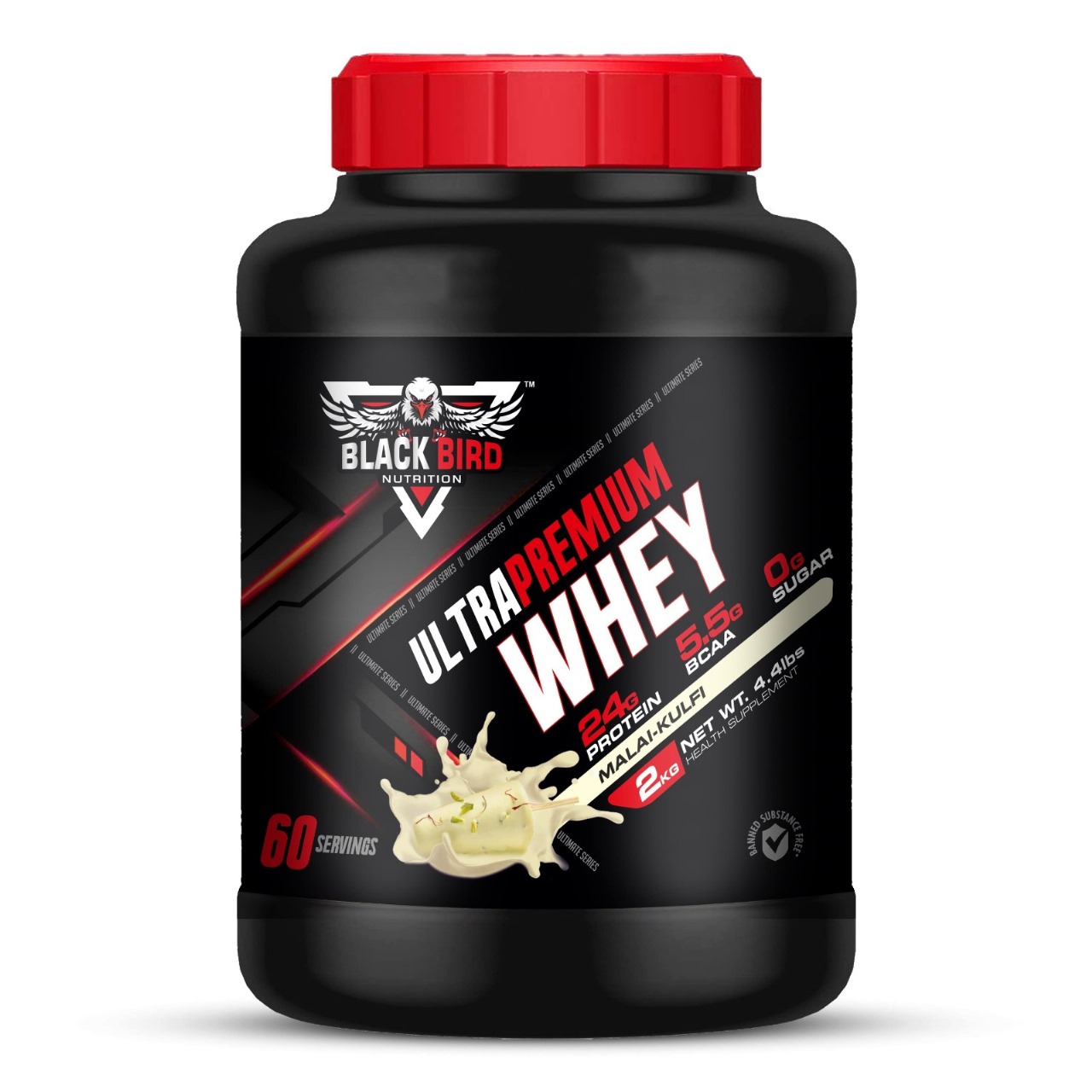 black bird ultra premium whey whey protein malai kulfi 2kg black bird ultra premium whey whey protein malai kulfi 2kg