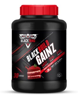 Black Bird Black Build Gainz Gainer Red Velvet 3kg