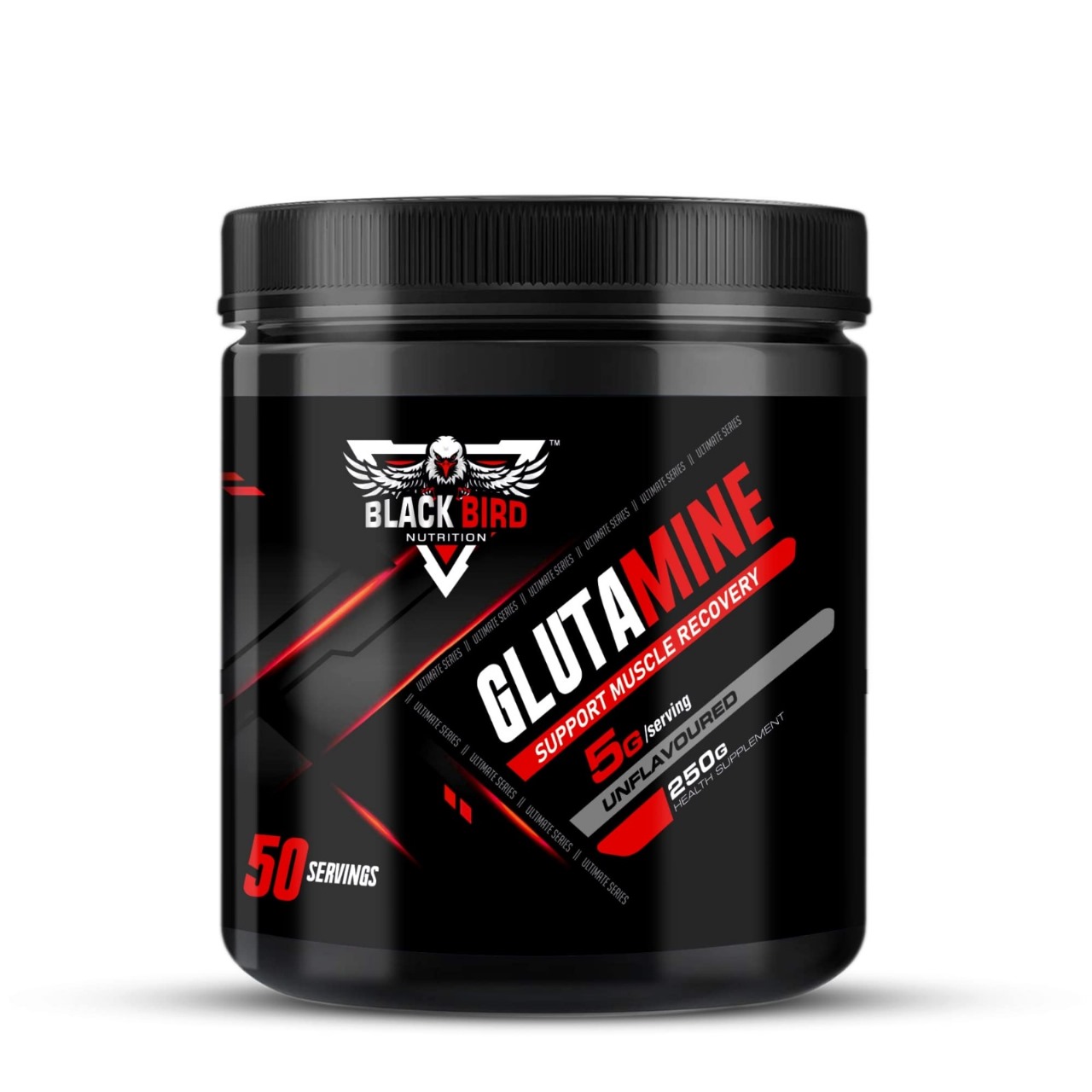 black bird glutamineglutamine 250 gm