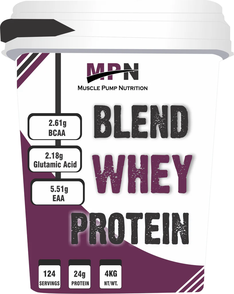 mpn blend whey protein chocolate 4kg